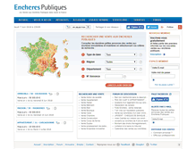 Tablet Screenshot of encheres-publiques.com